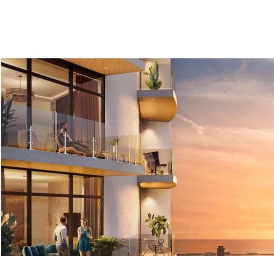 Living space at The Biltmore Residences Sufouh in Al Sufouh 1