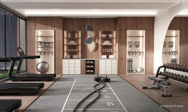 Dubai Silicon Oasis - Living space at The Hillgate
