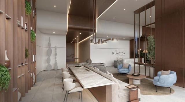 Indoor area at The Hillgate by Ellington in Dubai Silicon Oasis