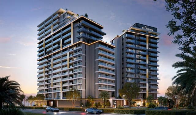 Building design at The Hillgate in Dubai Silicon Oasis