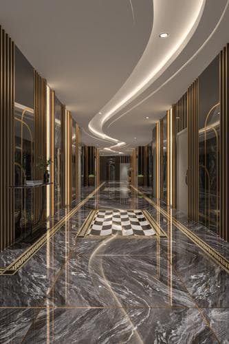Empire Lakeviews Room design in Dubailand
