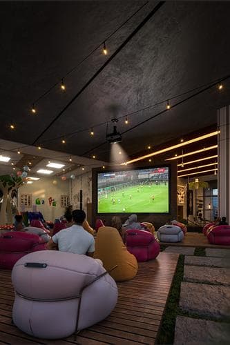Interior at Empire Lakeviews in Dubailand