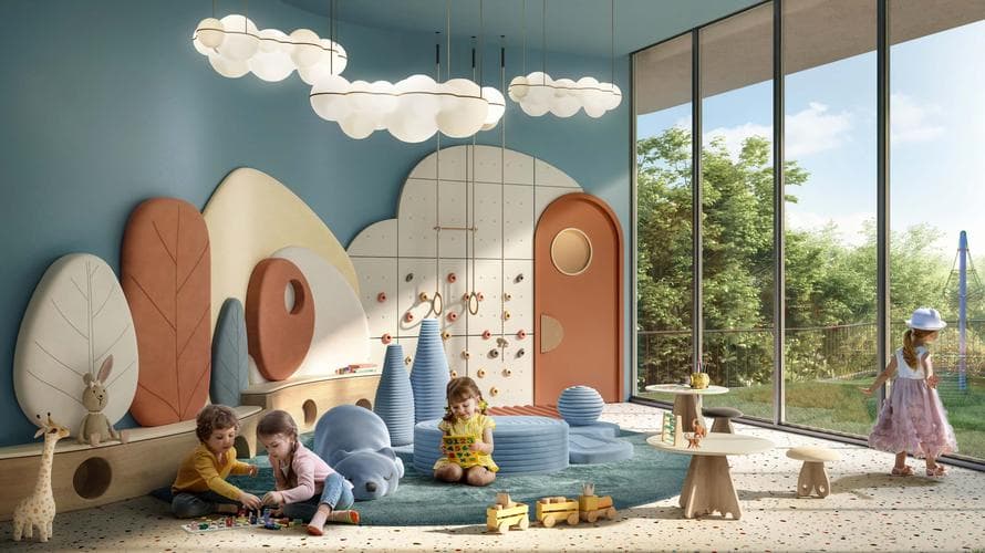 Ghaf Woods Room design in Dubailand