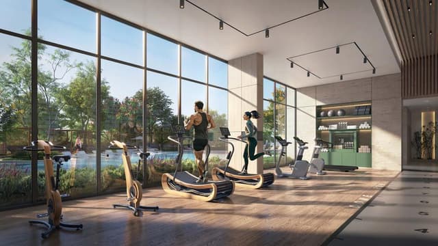 Indoor area at Ghaf Woods by Majid Al Futtaim in Dubailand