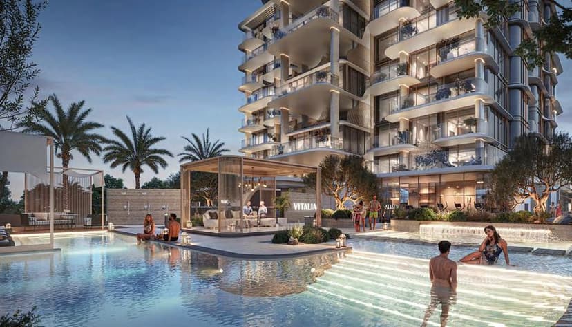 Front entrance at Vitalia Palm Jumeirah Residences