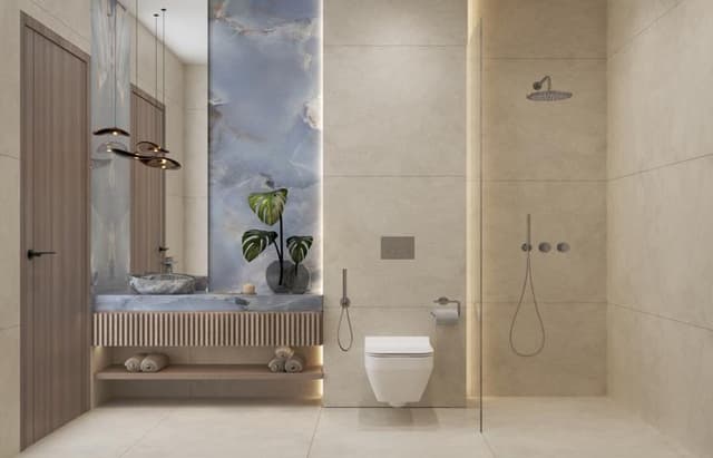 Living space at Samana Resorts by Samana Developers
