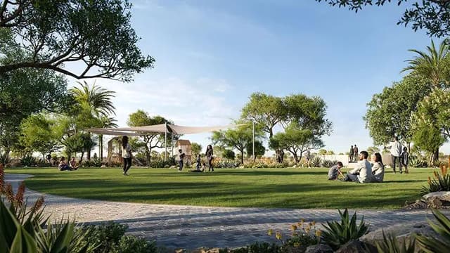 Room design at Farm Grove Villas by Emaar Properties