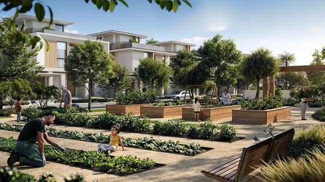 The Valley - Living space at Farm Grove Villas
