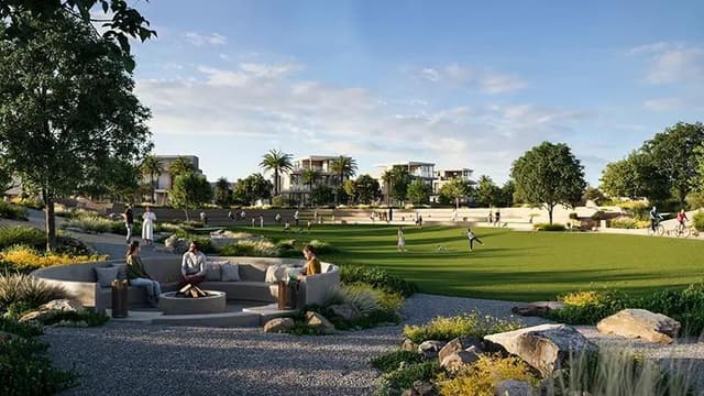Indoor area at Farm Grove Villas by Emaar Properties in The Valley