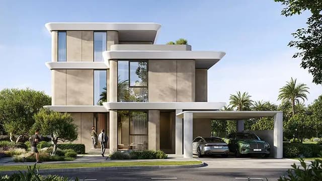 Building design at Farm Grove Villas in The Valley