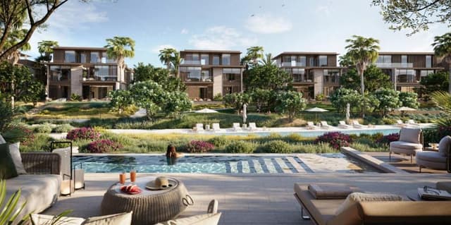 Nad Al Sheba 1 - Living space at Nad Al Sheba Gardens Phase 7