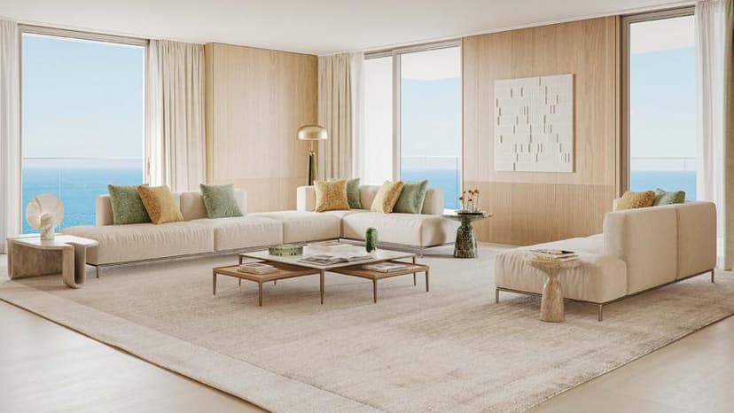Interior at Orise Residences in Dubai Maritime City