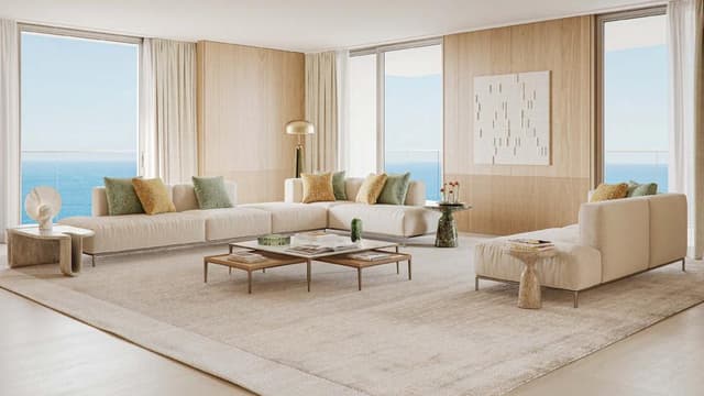 Interior at Orise Residences in Dubai Maritime City