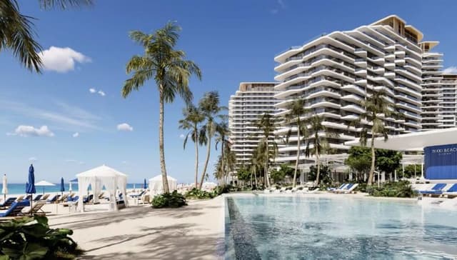 Marjan Island - Living space at Nikki Beach Residences