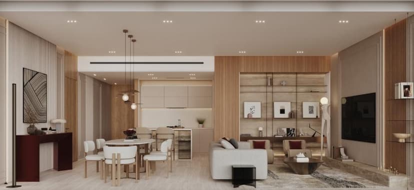 Interior at Ruby by Binghatti in JVC (Jumeirah Village Circle)