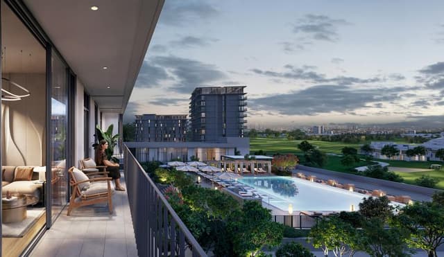 Room design at Golf Acres by Emaar Properties