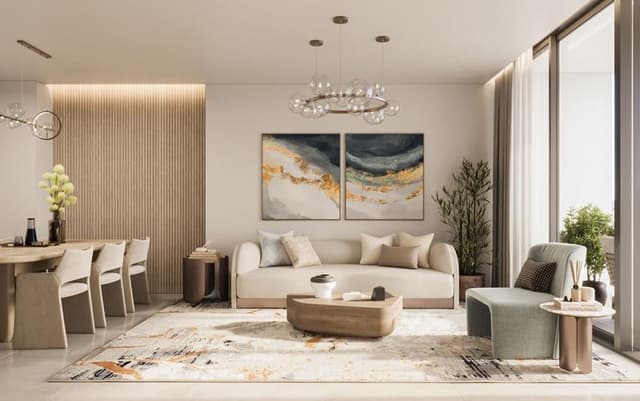 Living space at All Seasons Residence by Deca Properties