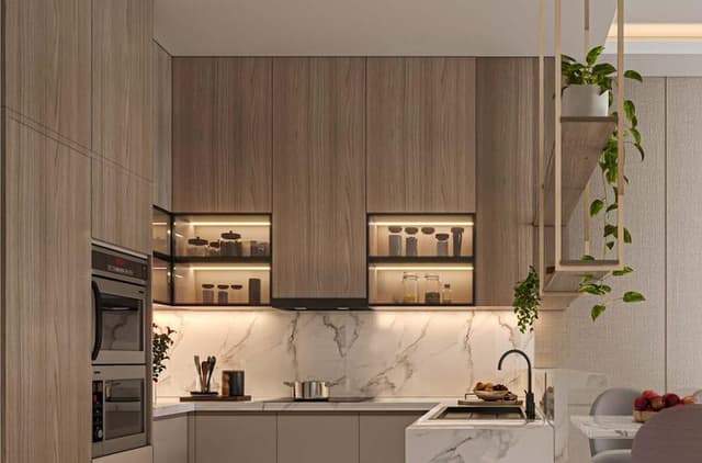 Apartment interior #5 at Amethyst by Siroya