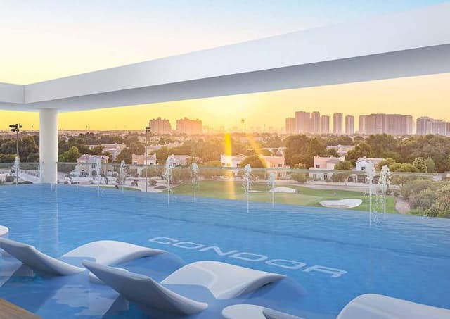 Indoor area at Condor Golf Links 18 by Condor Real Estate Developers in Dubai Sports City