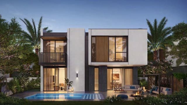 Dubailand - Building facade at Athlon by Aldar