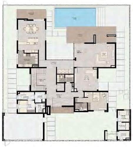 Athlon by Aldar Room design in Dubailand