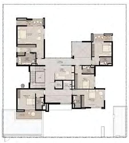 Dubailand - Apartment interior at Athlon by Aldar