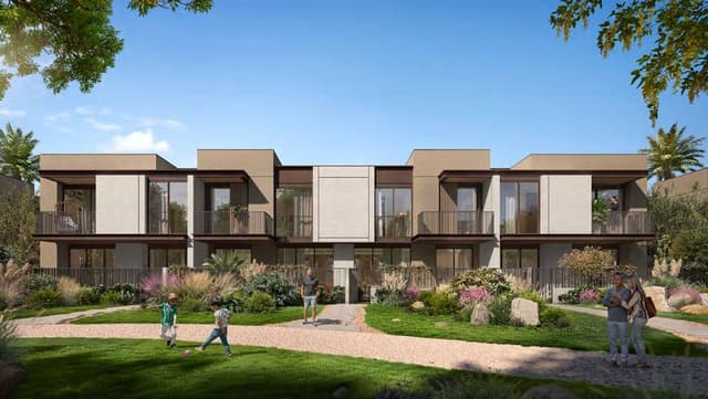 Living space at Athlon by Aldar by Aldar Properties in Dubailand