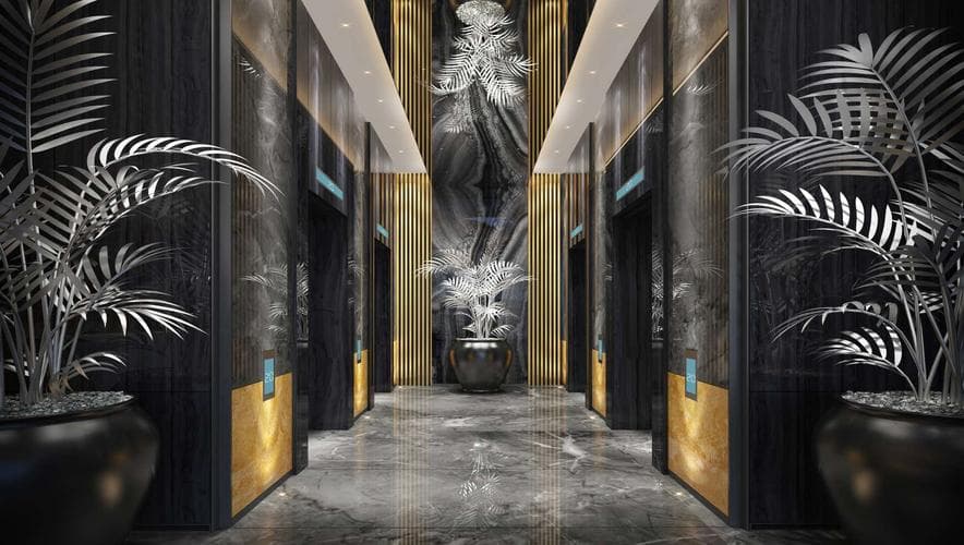 JVT Jumeirah Village Triangle - Living space at Cloud Towers