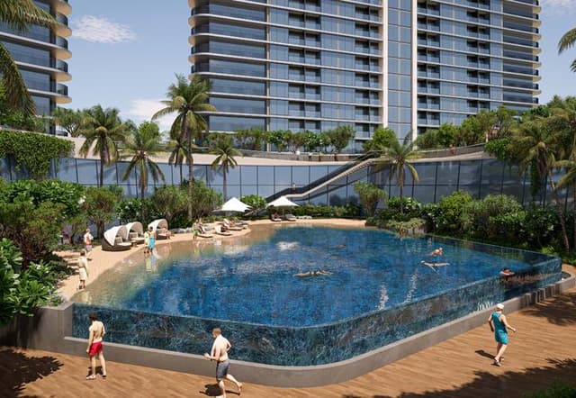 Motor City - Living space at Sobha Solis