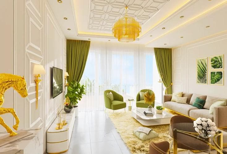 Room design at Aqua Flora by Vincitore Realty