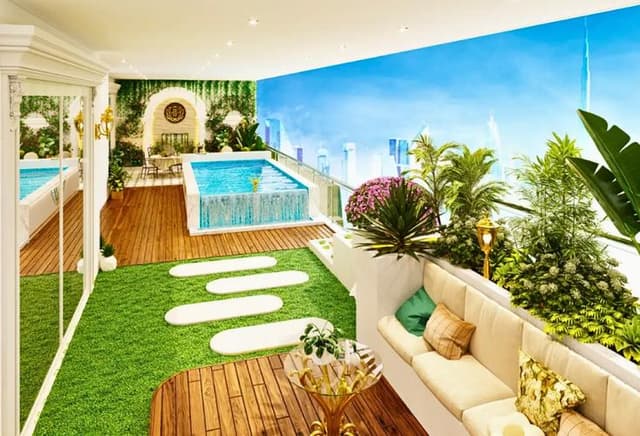 Apartment interior #5 at Aqua Flora