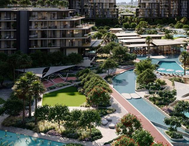 Apartment interior at City Walk Crestlane