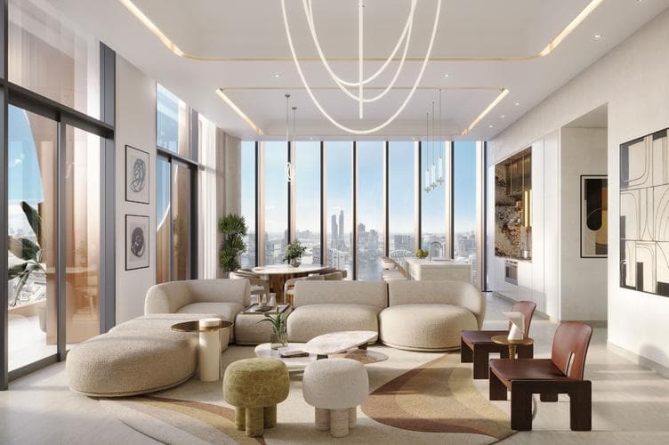 Interior at One Residence in Downtown