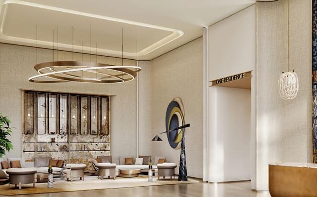Building design at One Residence in Downtown