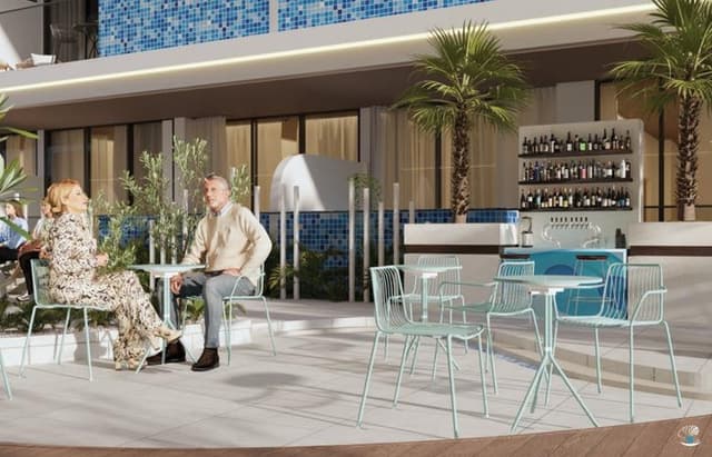 Samana Ocean Pearl 2 Room design in Dubai Island