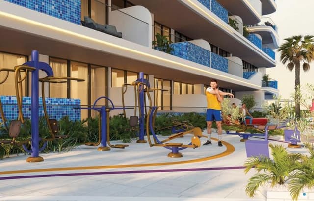 Indoor area at Samana Ocean Pearl 2 by Samana Developers in Dubai Island
