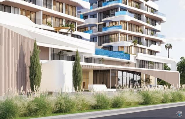 Living space at Samana Ocean Pearl 2 by Samana Developers