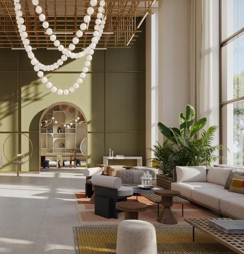 Indoor area at Hillsedge by Emaar Properties in Dubai Hills Estate