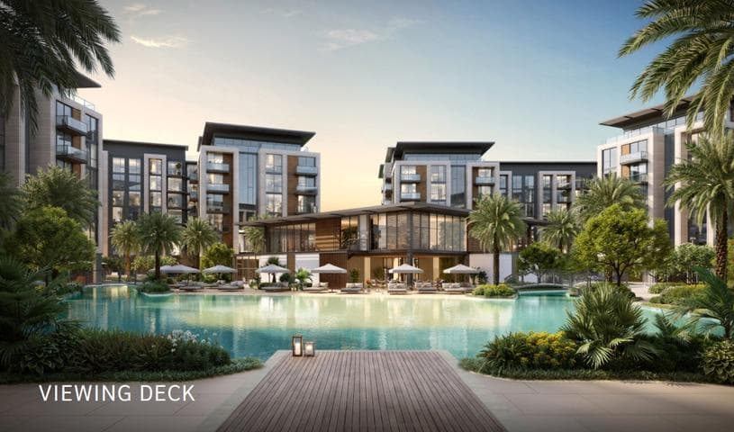Building facade at Belgravia Gardens by Ellington in Dubailand