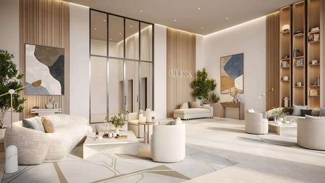 Room design at Blue Pearls by Ajmal Makan Real Estate Development