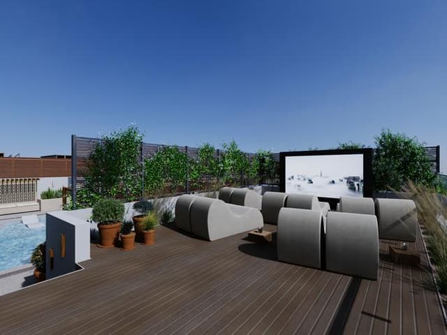 Living space at Starlight Park by Amwaj Development