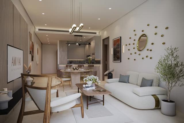 Interior at Starlight Park by Amwaj Development in Meydan
