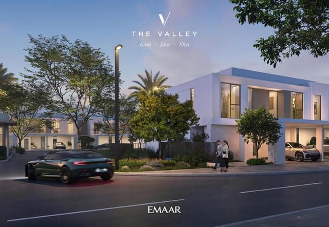 Building facade at Elva, The Valley by Emaar Properties in The Valley