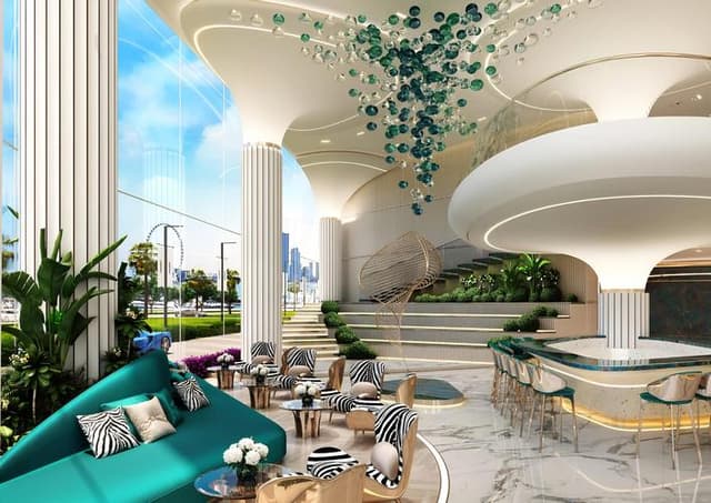 Room design at Damac Bay 2 by Cavalli by DAMAC Properties