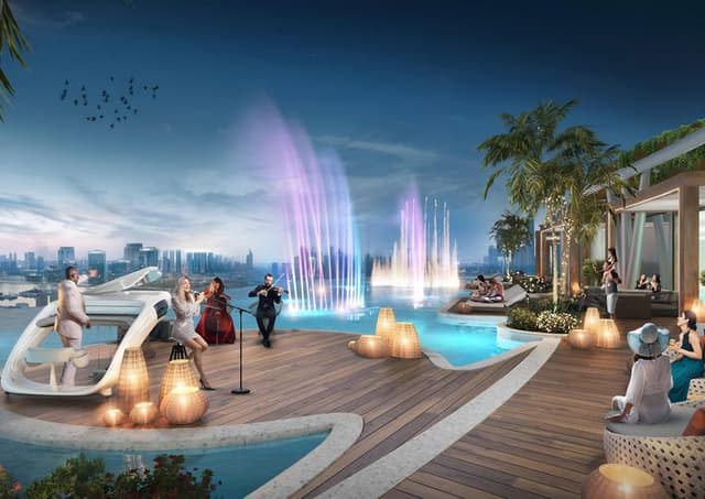 Apartment interior #5 at Damac Bay 2 by Cavalli