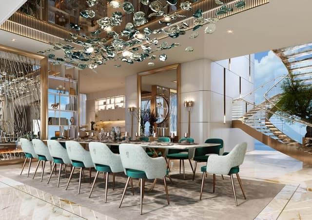 Building design at Damac Bay 2 by Cavalli in Dubai Harbour