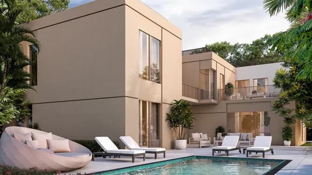 Building facade at Sobha Elwood by sobha in Dubailand