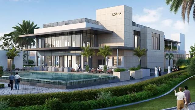 Living space at Sobha Elwood by sobha