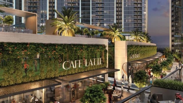 Amenities at Sobha Orbis residential project in Motor City Dubai including pool, fitness and lifestyle facilities