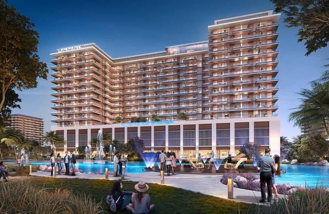 Front entrance at DAMAC Riverside Views
